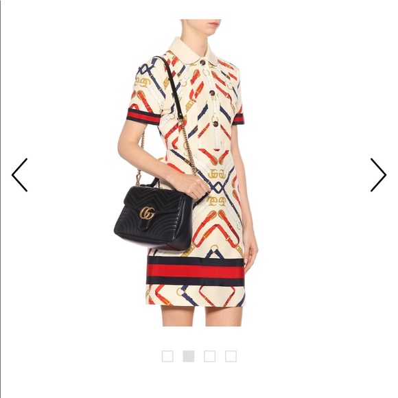 Gucci Marmont Top Handle Shoulder Bag, size small - Picture 8 of 8